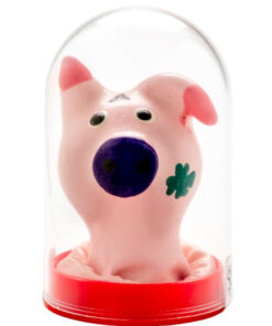 CONDOMERIE - HANDPAINTED NOVELTY CONDOMS PIG HEAD
