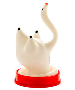 Alternative view of CONDOMERIE - HANDPAINTED NOVELTY CONDOMS SWAN