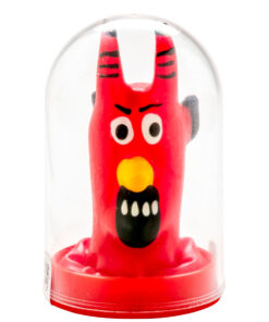 CONDOMERIE - HANDPAINTED NOVELTY CONDOMS RED DEVIL