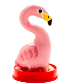 Alternative view of CONDOMERIE - HANDPAINTED NOVELTY CONDOMS FLAMINGO PINK