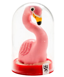 CONDOMERIE - HANDPAINTED NOVELTY CONDOMS FLAMINGO PINK