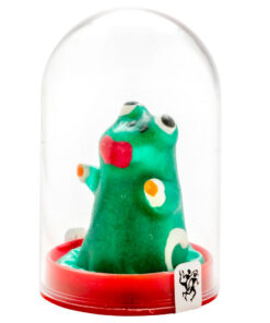 CONDOMERIE - HANDPAINTED NOVELTY CONDOMS FROG MODEL 1