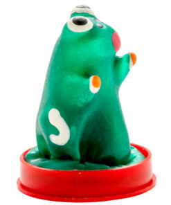 Alternative view of CONDOMERIE - HANDPAINTED NOVELTY CONDOMS FROG MODEL 1