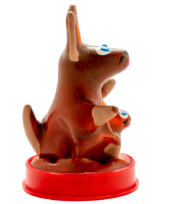 Alternative view of CONDOMERIE - HANDPAINTED NOVELTY CONDOMS KANGAROO MODEL 1