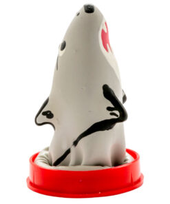 Alternative view of CONDOMERIE - HANDPAINTED NOVELTY CONDOMS SHARK MODEL 1