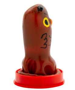 Alternative view of CONDOMERIE - HANDPAINTED NOVELTY CONDOMS OWL
