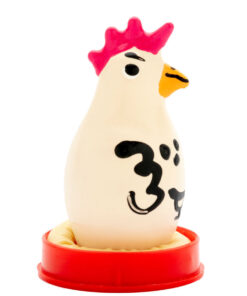 Alternative view of CONDOMERIE - HANDPAINTED NOVELTY CONDOMS COCKY ROOSTER