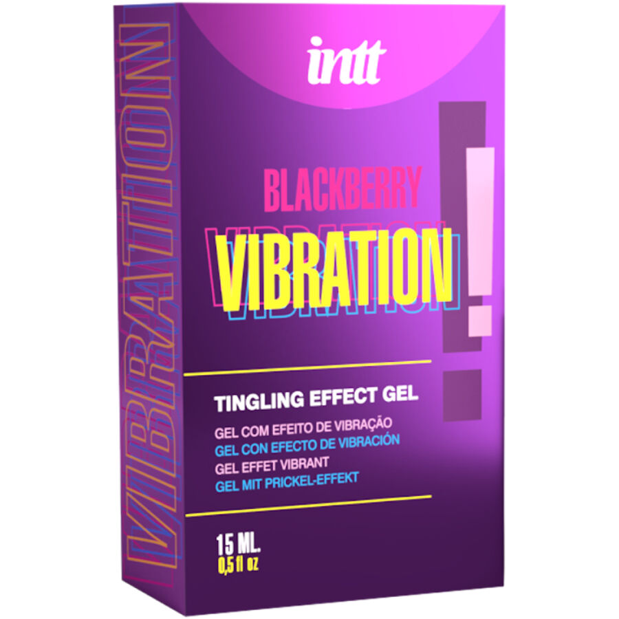 INTT RELEASES - LIQUID VIBRATING GEL BLACKBERRY FLAVOR 15 ML - Image 2