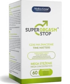 Alternative view of MEDICA GROUP - SUPER ORGASM STOP DELAY FOR MEN 60 CAPSULES