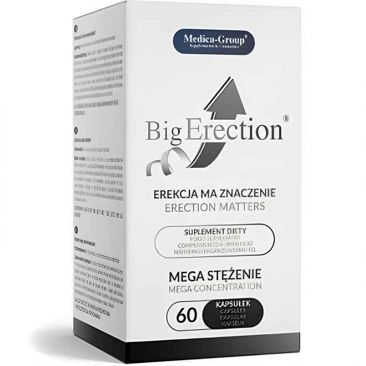MEDICA GROUP - BIG ERECTION ENHANCER FOR MEN 60 CAPSULES - Image 2
