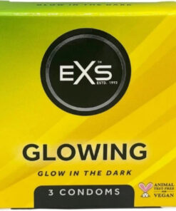 EXS CONDOMS - GLOWN IN THE DARK