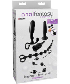ANAL FANTASY ELITE COLLECTION - BEGINNER FANTASY ANAL KIT BLACK