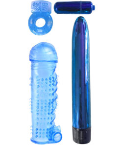 CLASSIX - ULTIMATE PLEASURE COUPLES KIT AZUL