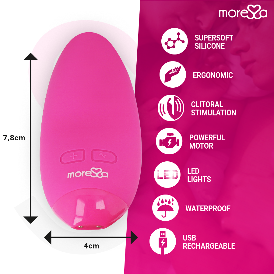 MORESSA - BLOSSOM PINK VIBRATOR - Image 4