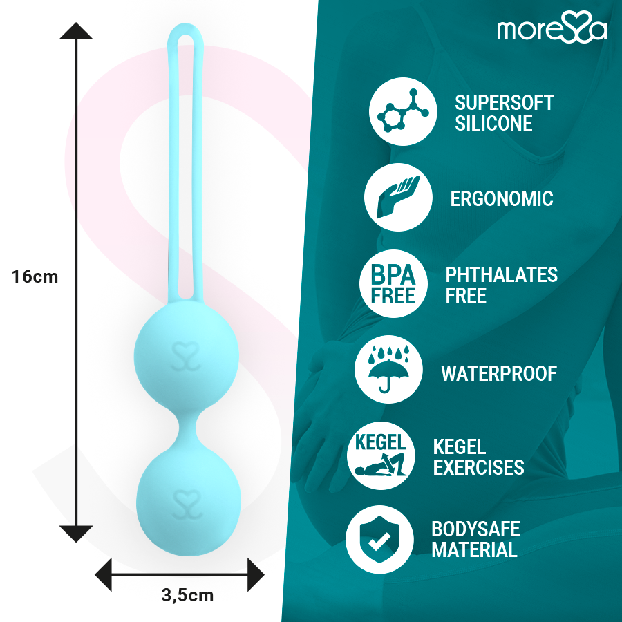 MORESSA - OSIAN TWO PREMIUM TURQUOISE SILICONE - Image 4