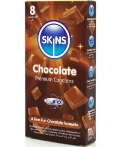 Alternative view of SKINS - CHOCOLATE PREMIUM CONDOMS PACK 8