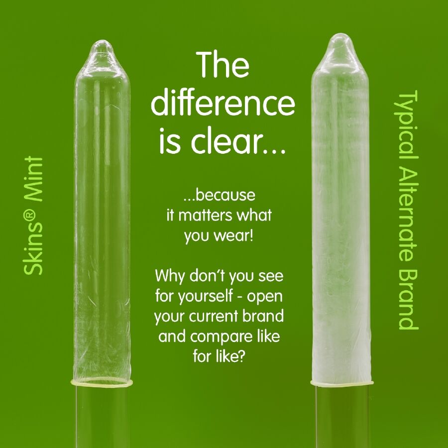 SKINS - MINT PREMIUM CONDOMS PACK 4 - Image 3