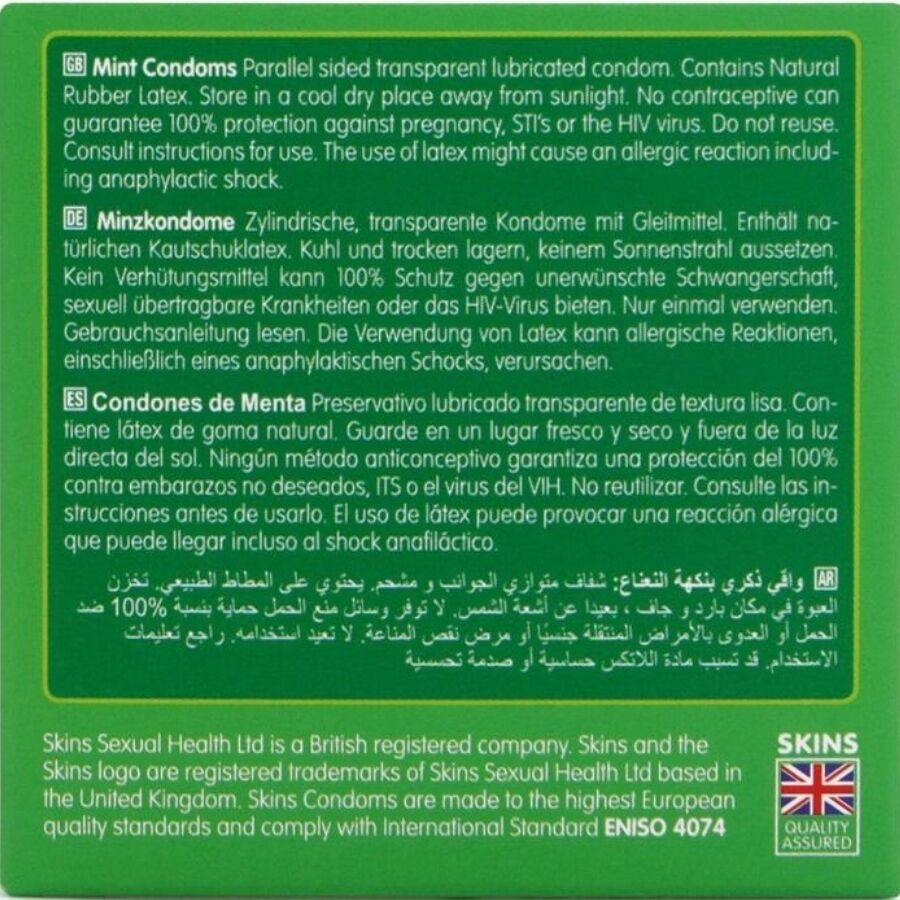 SKINS - MINT PREMIUM CONDOMS PACK 4 - Image 4