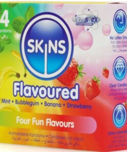 Alternative view of SKINS - MULTI FLAVORS PREMIUM CONDOMS PACK 4