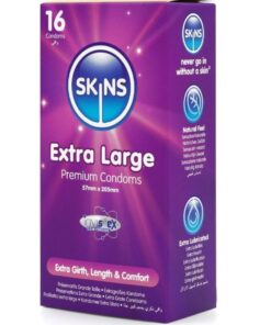 Alternative view of SKINS - EXTRA LARGE PREMIUM CONDOMS PACK 16