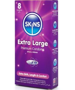 Alternative view of SKINS - EXTRA LARGE PREMIUM CONDOMS PACK 8