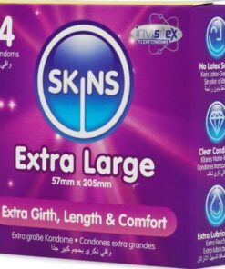 Alternative view of SKINS - EXTRA LARGE PREMIUM CONDOMS PACK 4