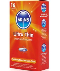 Alternative view of SKINS - ULTRA THIN PREMIUM CONDOMS PACK 16