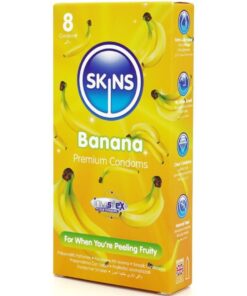 Alternative view of SKINS - BANANA PREMIUM CONDOMS PACK 8