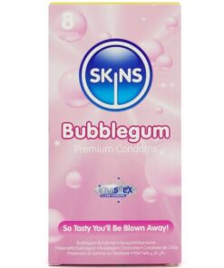 SKINS - BUBBLEGUM PREMIUM CONDOMS PACK 8