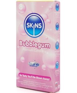 Alternative view of SKINS - BUBBLEGUM PREMIUM CONDOMS PACK 8