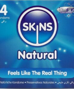 SKINS - NATURAL PREMIUM CONDOMS PACK 4