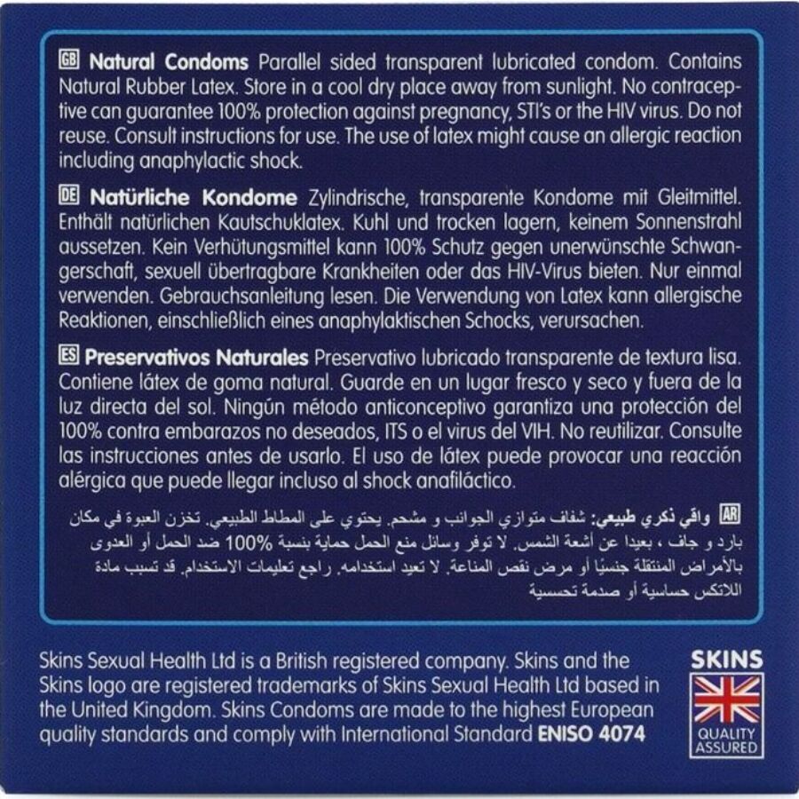 SKINS - NATURAL PREMIUM CONDOMS PACK 4 - Image 4