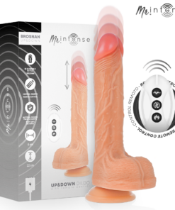 MR INTENSE - BROSNAN REALISTIC MULTIFUNCTIONAL WITH VIBRATION, UP AND DOWN REMOTE CONTROL, 22 CM - OR - 4 CM