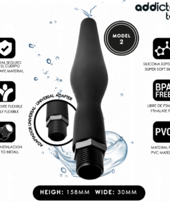 Alternative view of ADDICTED TOYS - ANAL CLEANER WITH UNIVERSAL ADAPTER MODEL 2