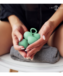 Alternative view of INTENSE - CHARLI KEGEL BALL KIT LIGHT JADE GREEN