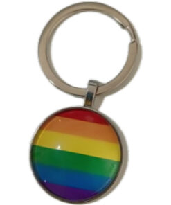 PRIDE - LGBT FLAG KEYCHAIN