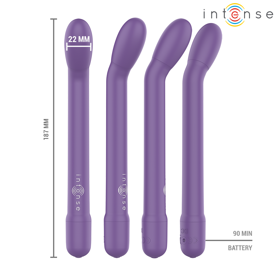 INTENSE - KARLIE RECHARGEABLE G-SPOT STIMULATOR PURPLE - Image 3