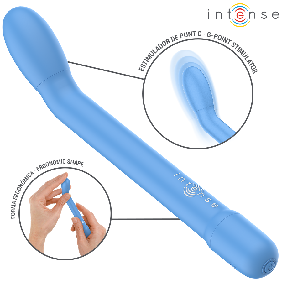 INTENSE - KARLIE RECHARGEABLE G-SPOT STIMULATOR BLUE - Image 5