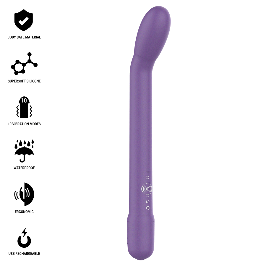 INTENSE - KARLIE RECHARGEABLE G-SPOT STIMULATOR PURPLE - Image 2