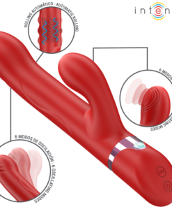 Alternative view of INTENSE - LELE MULTIFUNCTION VIBRATOR ROTATING  OSCILLATION  STIMULATION RED