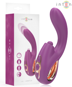 INTENSE - LALI MULTIFUNCTION G-SPOT VIBRATOR TAPPING  THRUST  VIBRATION PURPLE