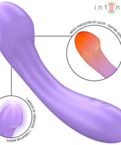 Alternative view of INTENSE - BECKY VIBRATOR 19 CM HEATABLE 7 VIBRATIONS PURPLE