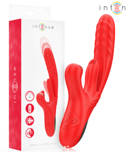 INTENSE - ROSALIA MULTIFUNCTION VIBRATOR 3 IN 1 RED