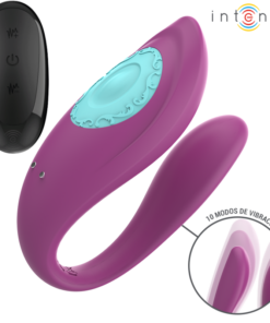 Alternative view of INTENSE - ANNIE U-SHAPED VIBRATOR AND STIMULATOR PURPLE REMOTE CONTROL
