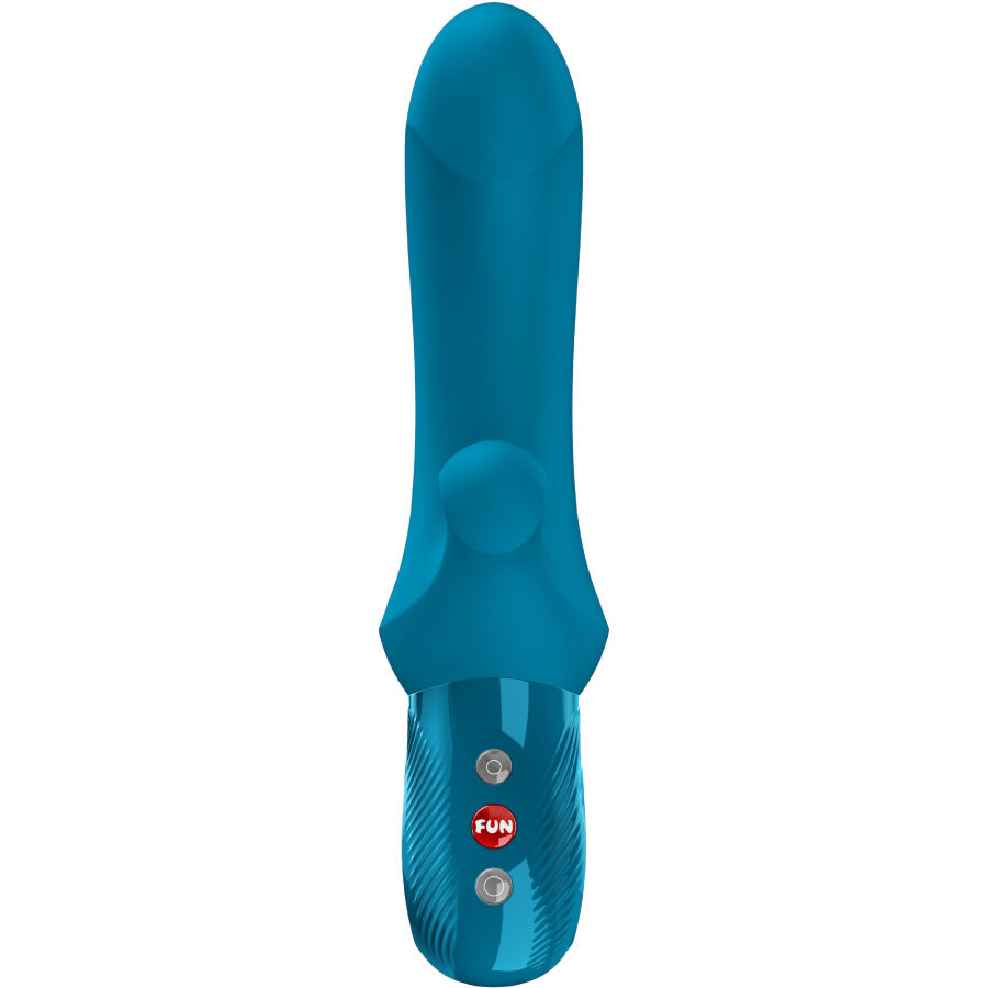 FUN FACTORY - BI STRONIC CURVE THRUSTING RABBIT PULSATORS AQUAMARINE - Image 3