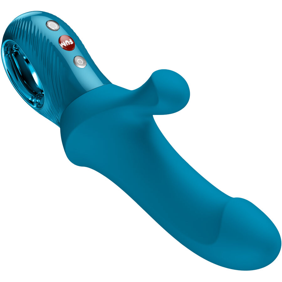 FUN FACTORY - BI STRONIC CURVE THRUSTING RABBIT PULSATORS AQUAMARINE - Image 2