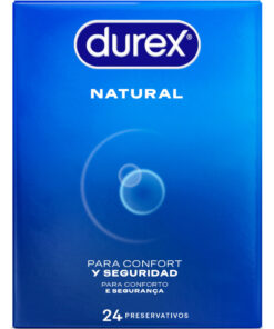 DUREX - NATURAL CONDOMS 24 UNITS
