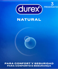 DUREX - NATURAL CONDOMS 3 UNITS