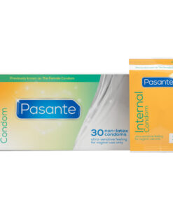 PASANTE - INTERNAL FEMALE CONDOMS BOX 30 UNITS