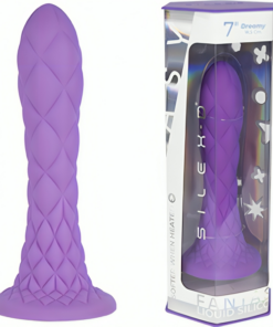 Alternative view of SILEXD - DREAMY DILDO FANTASY LIQUID SILICONE THERMOREACTIVE VIOLET 18.5 CM